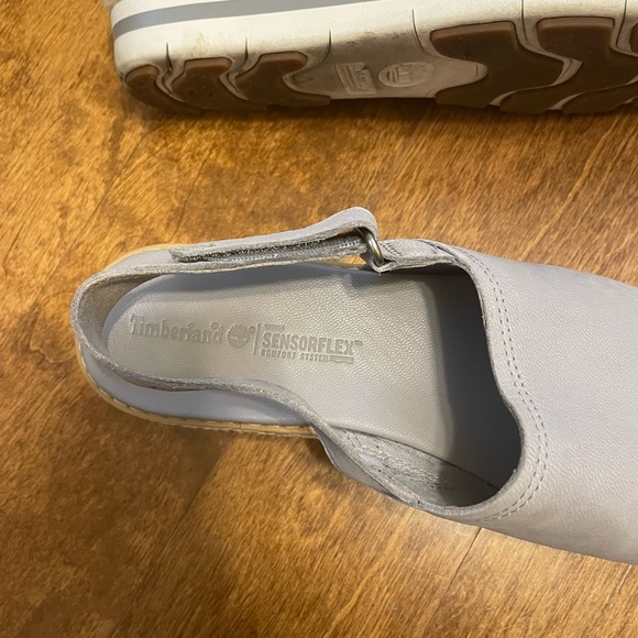 Timberland Grey Espadrille Wedge Sandal 8 - Picture 9 of 11